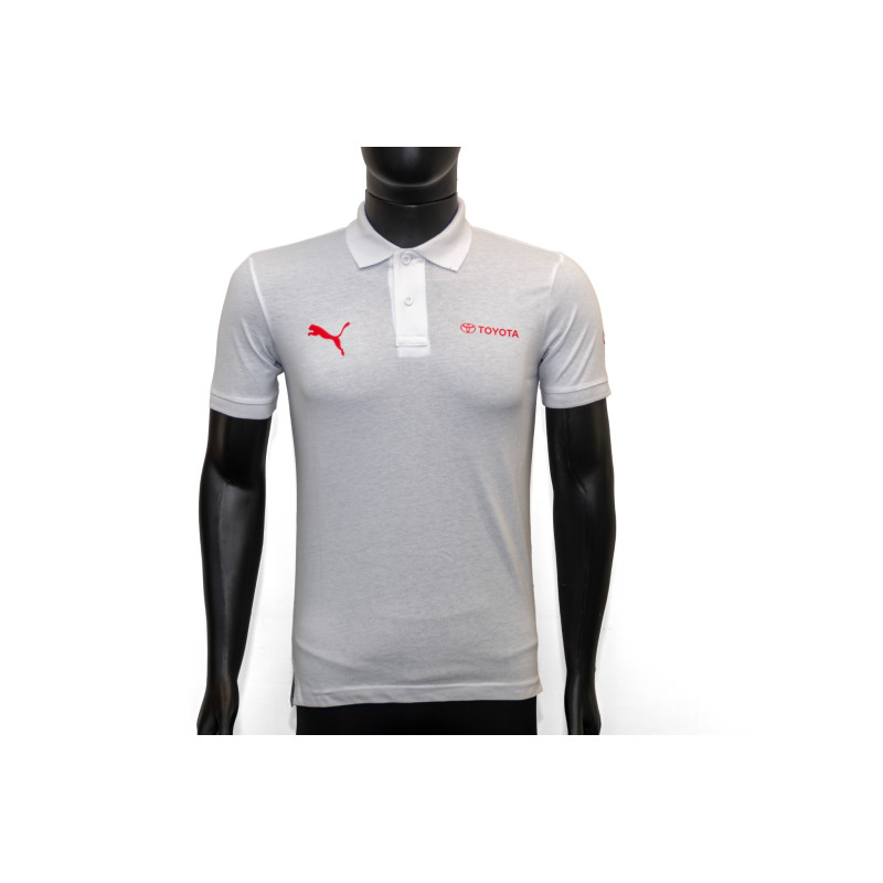 REMERA PUMA TOYOTA BLANCO